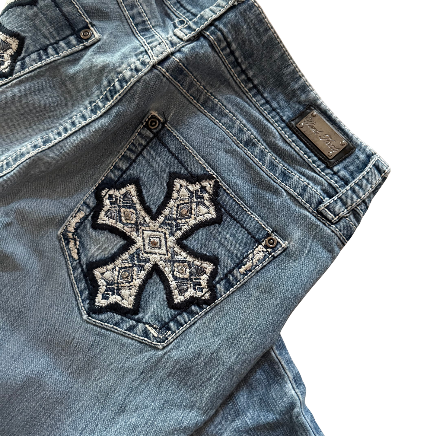 Vintage Bootcut Jeans (M)