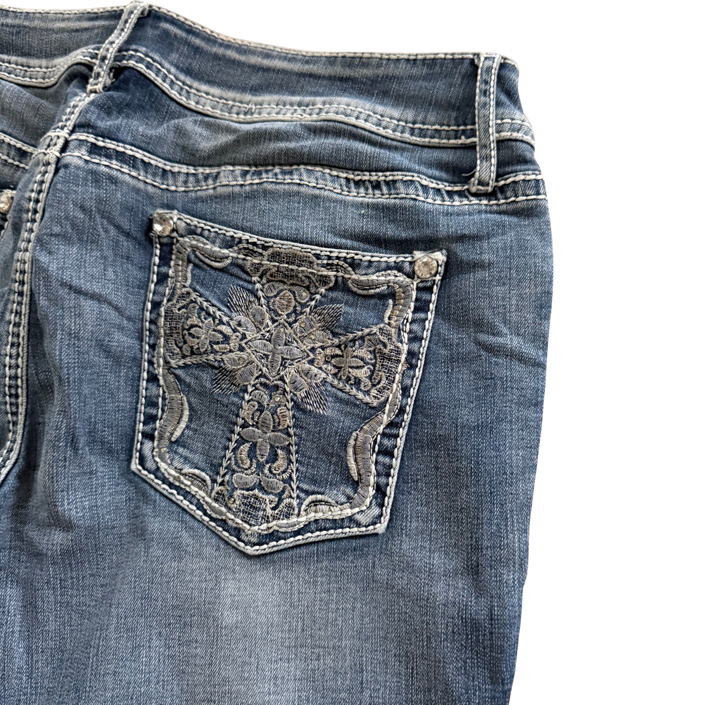 Vintage Bootcut Jeans (M)