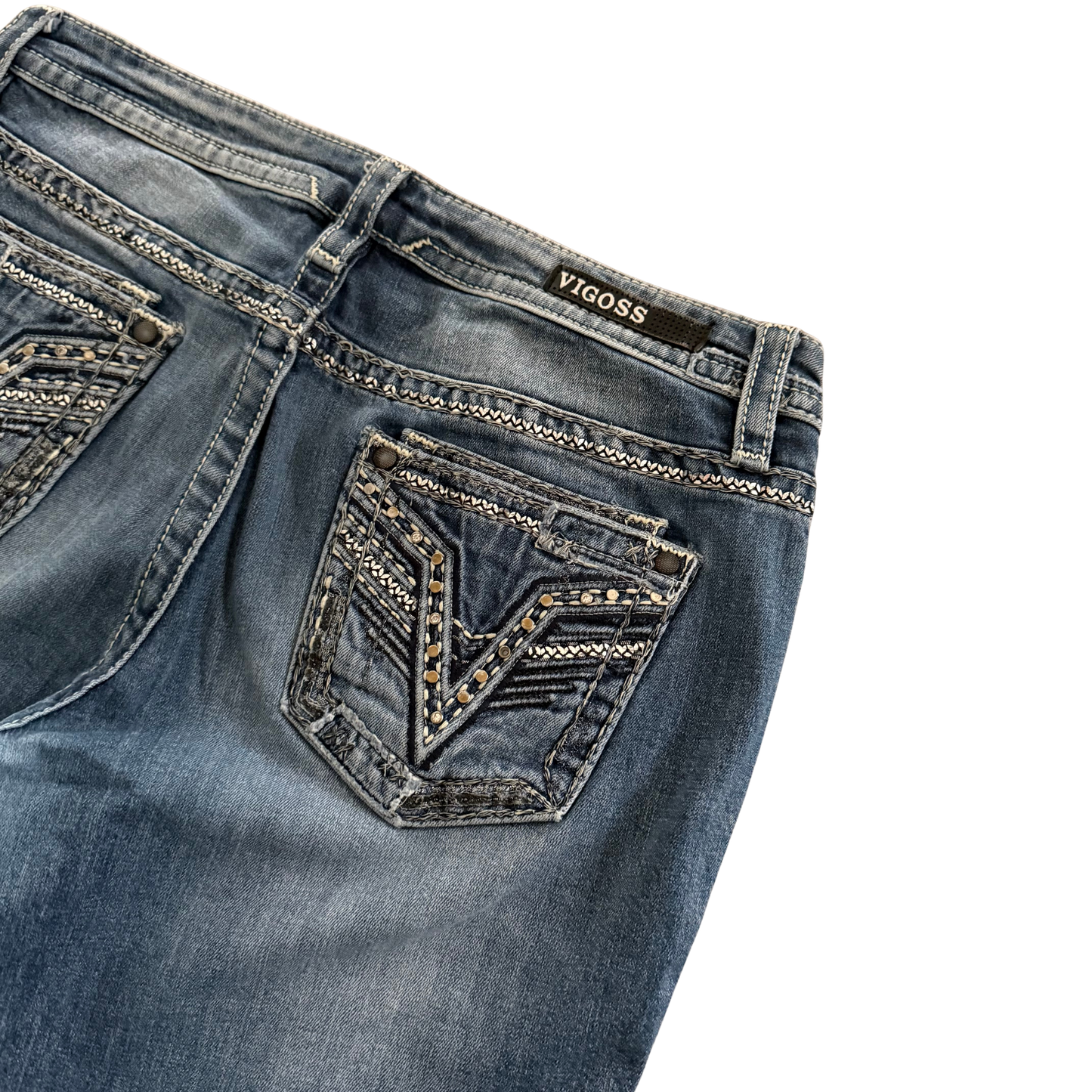 Vintage Bootcut Jeans (M)