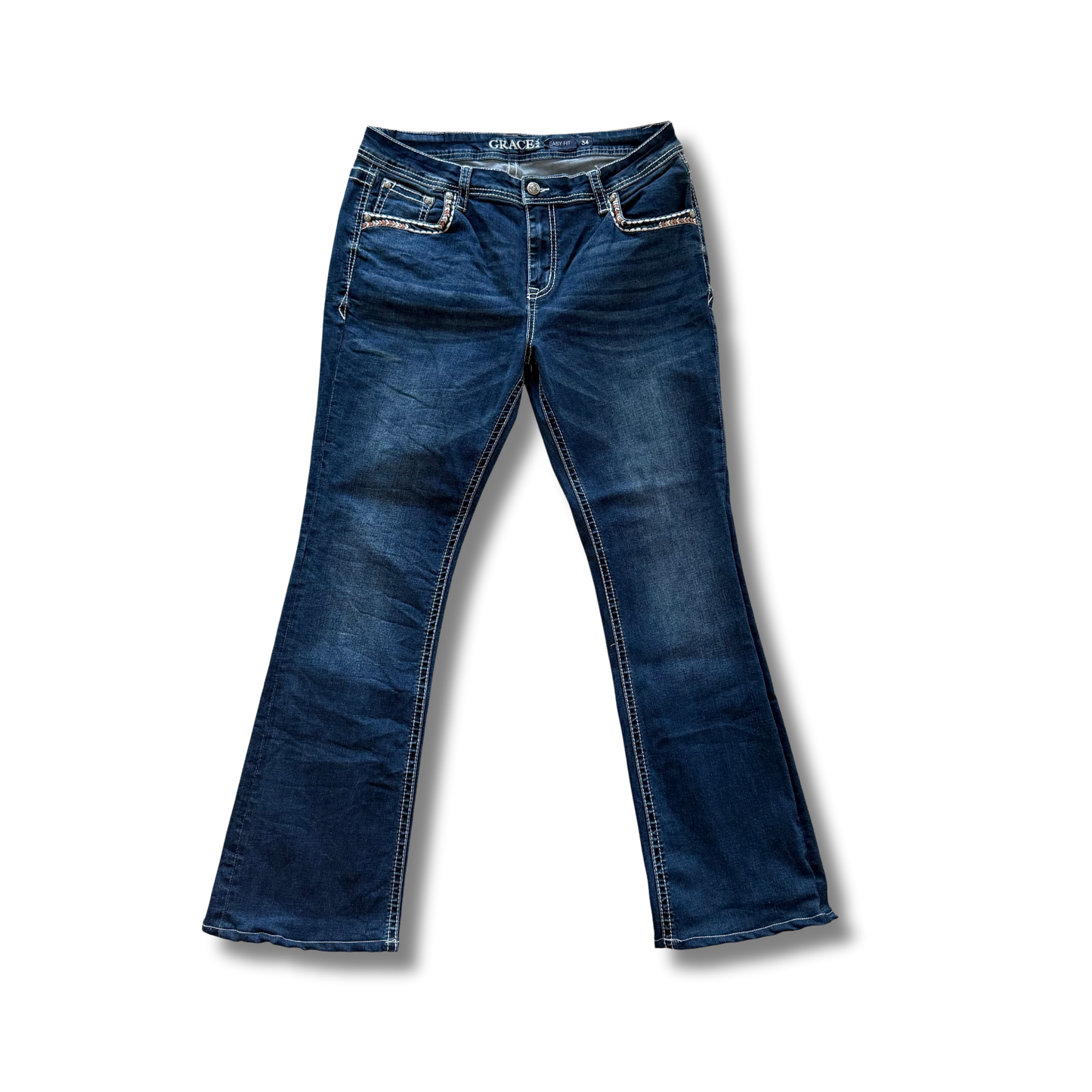 Vintage Bootcut Jeans (M)