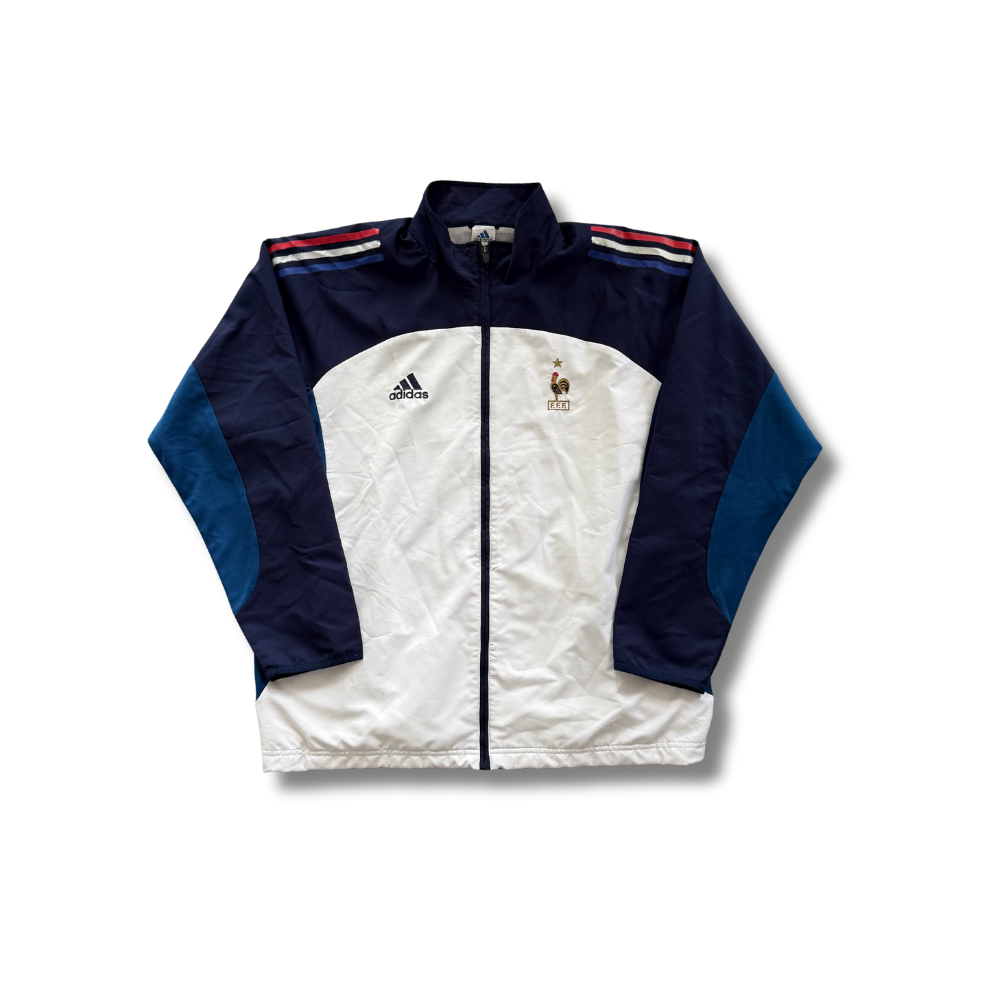 Frankreich Adidas Trainingsjacke (L)