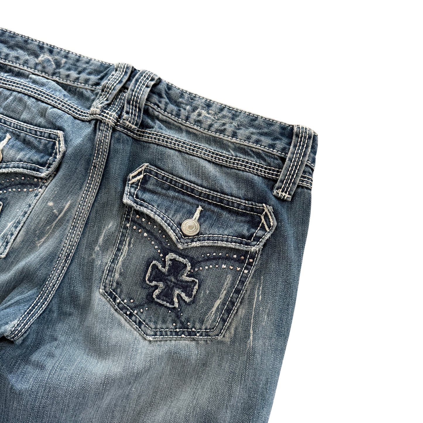 Vintage Bootcut Jeans (M)