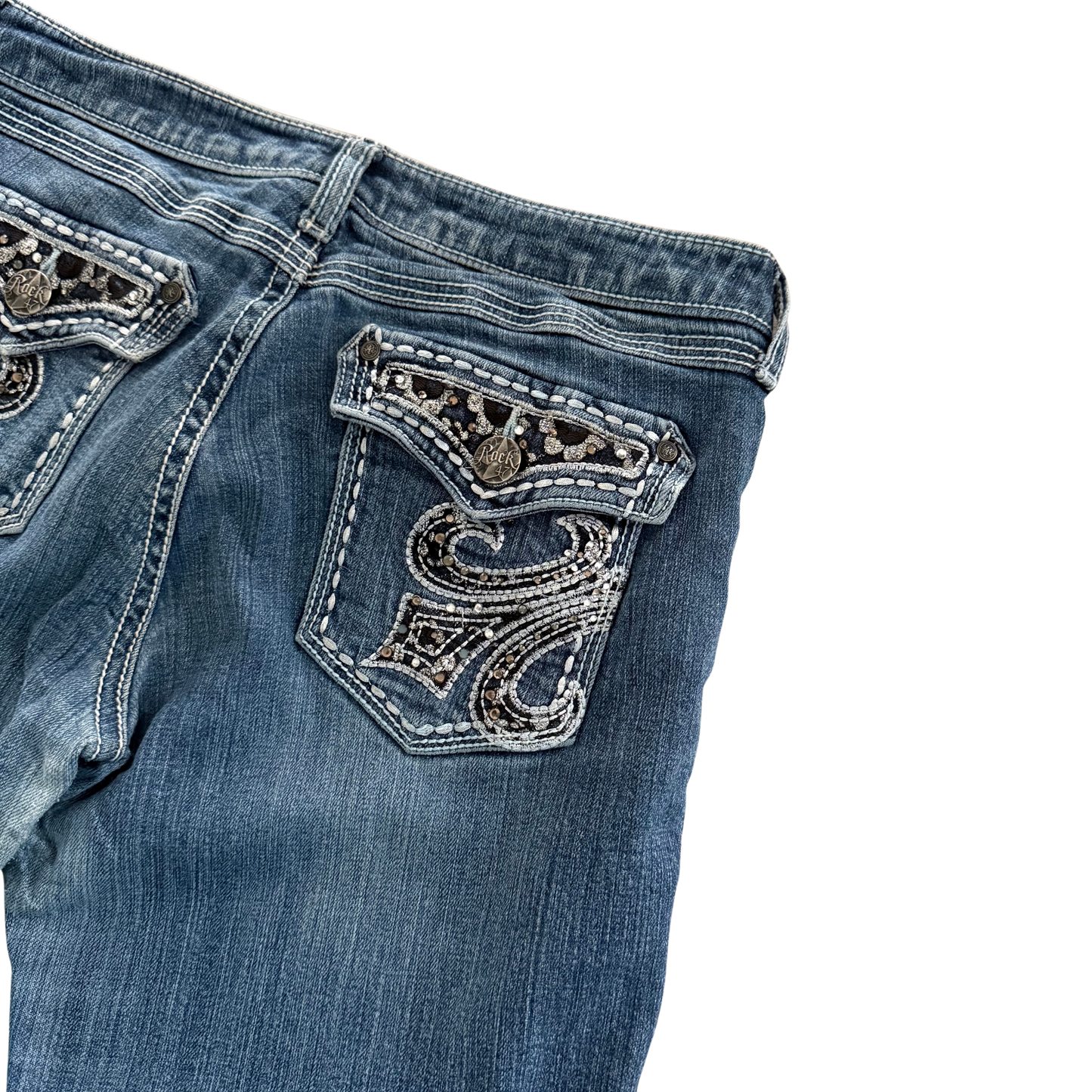 Vintage Bootcut Jeans (M)