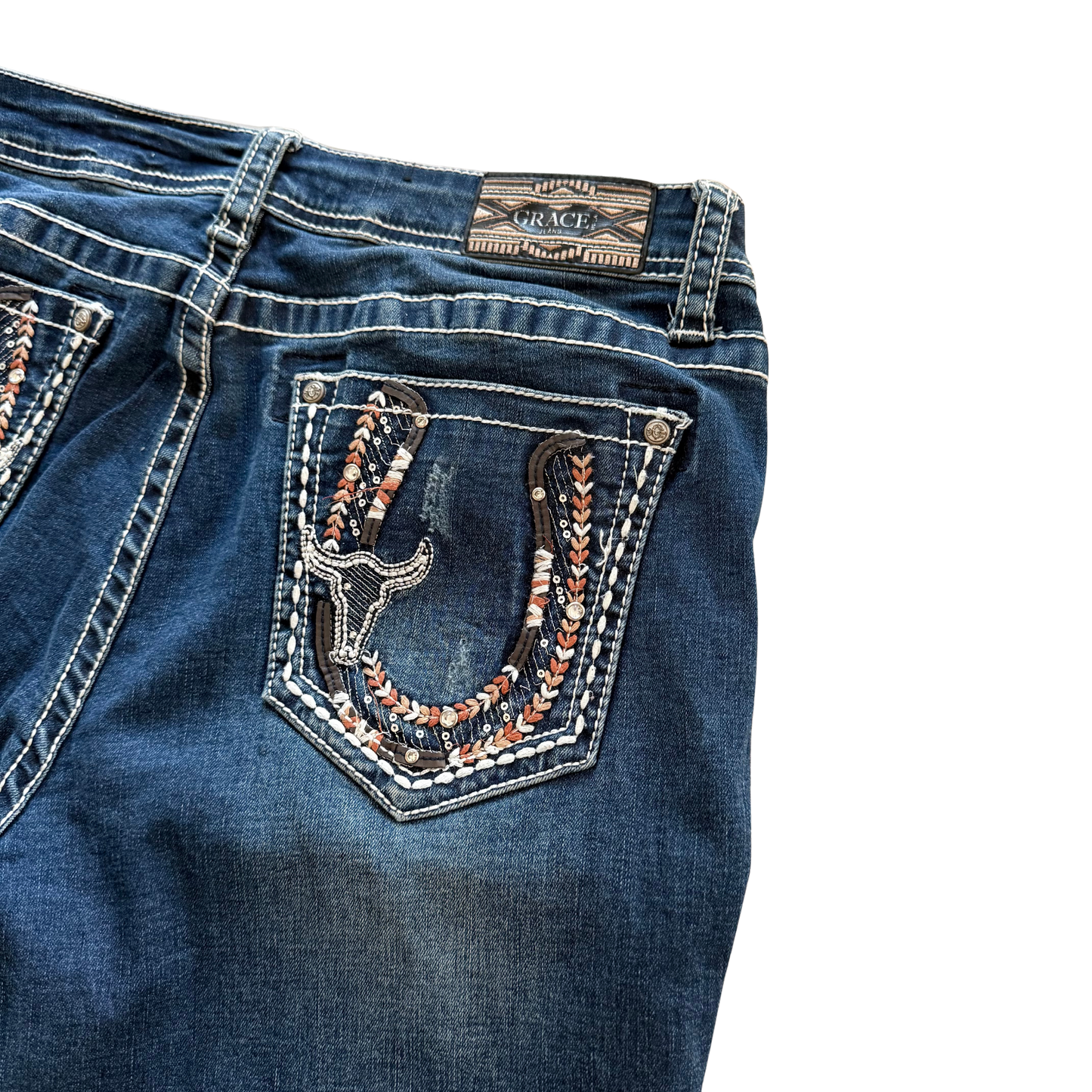 Vintage Bootcut Jeans (M)