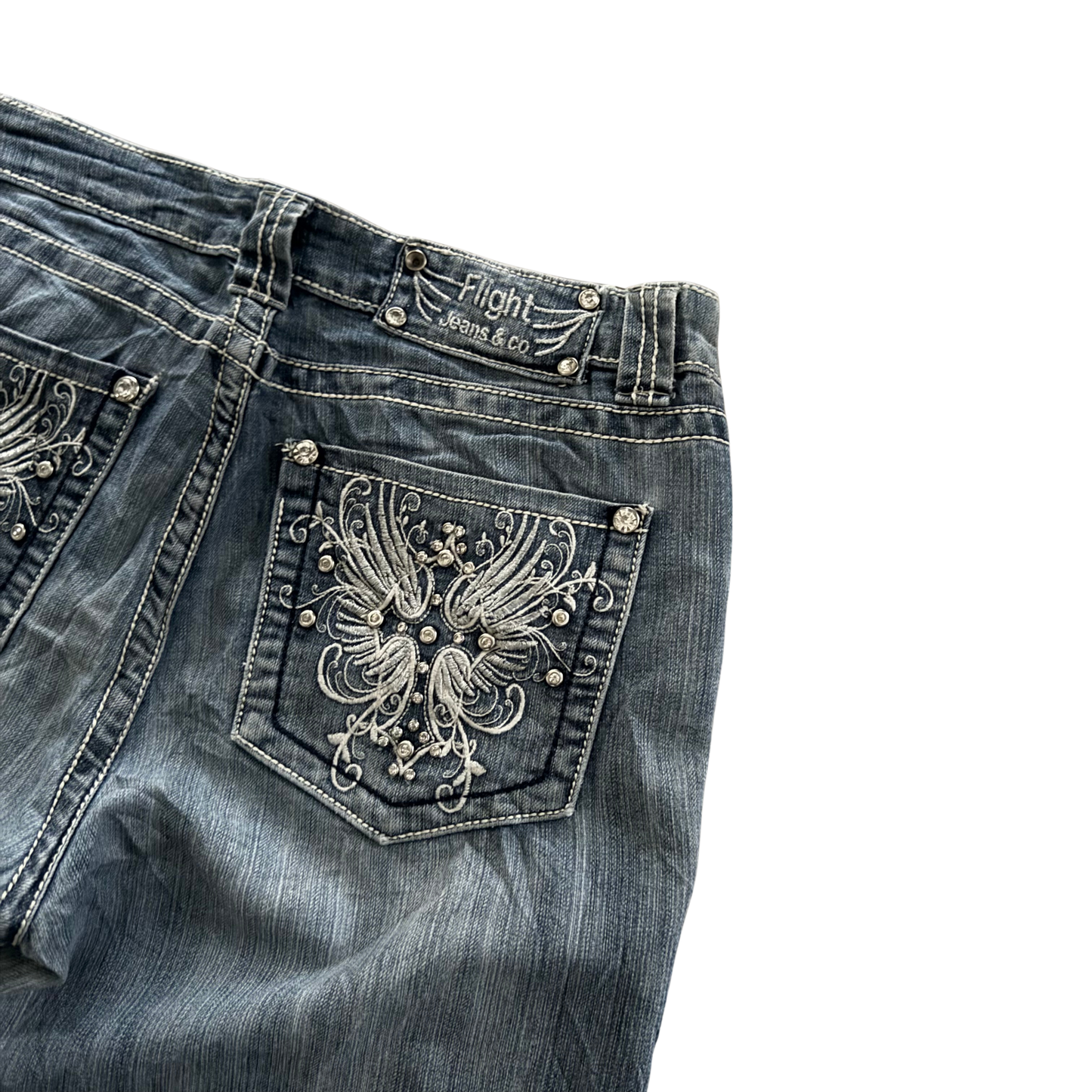 Vintage Bootcut Jeans (M)