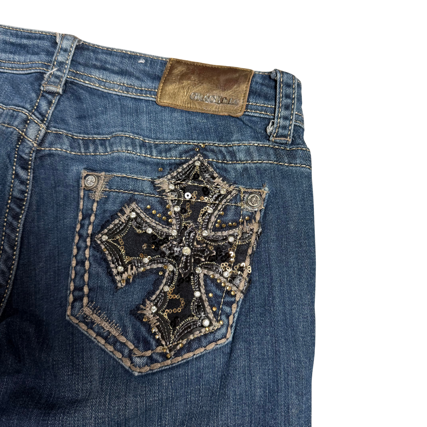 Vintage Bootcut Jeans (S)