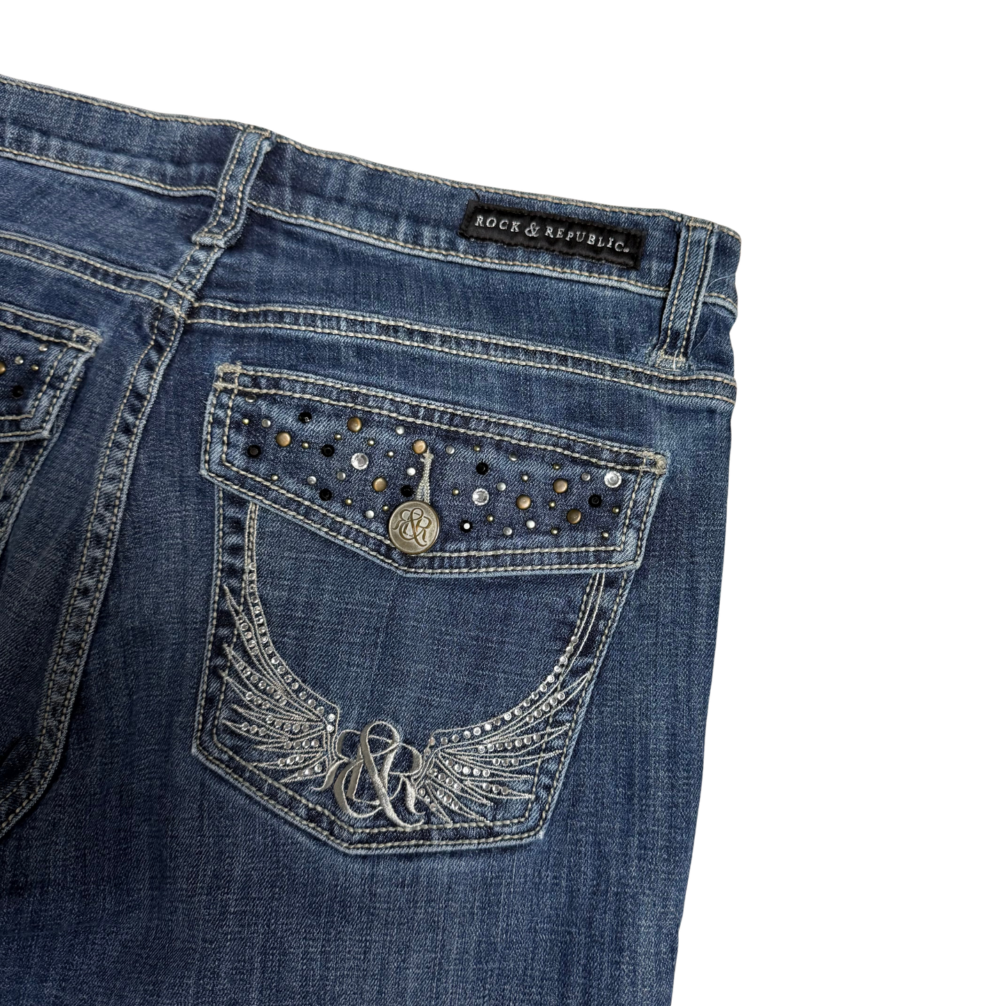 Vintage Bootcut Jeans (M)