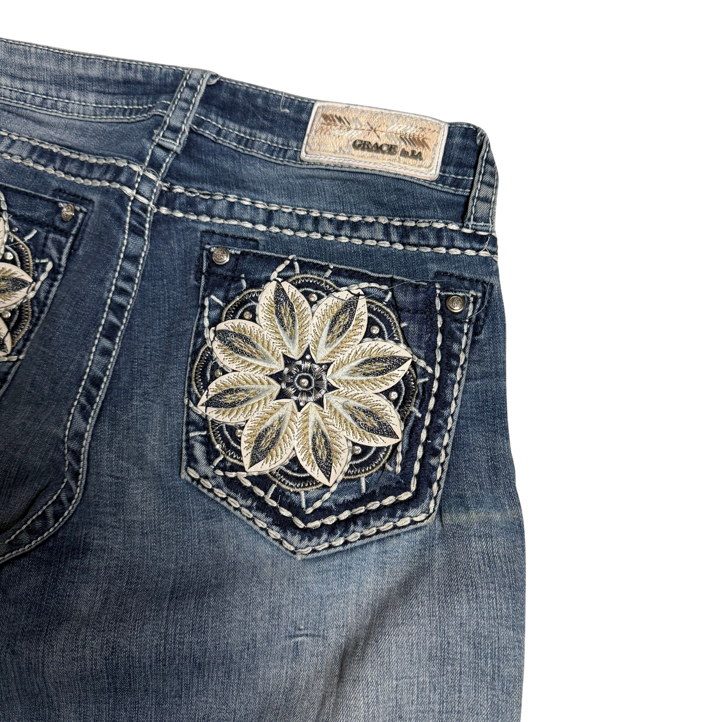 Vintage Bootcut Jeans (XS)