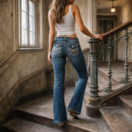 Vintage Bootcut Jeans (S)