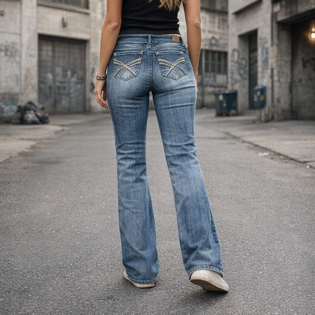 Vintage Bootcut Jeans (S)