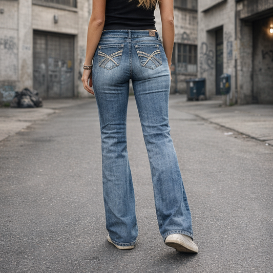 Vintage Bootcut Jeans (S)