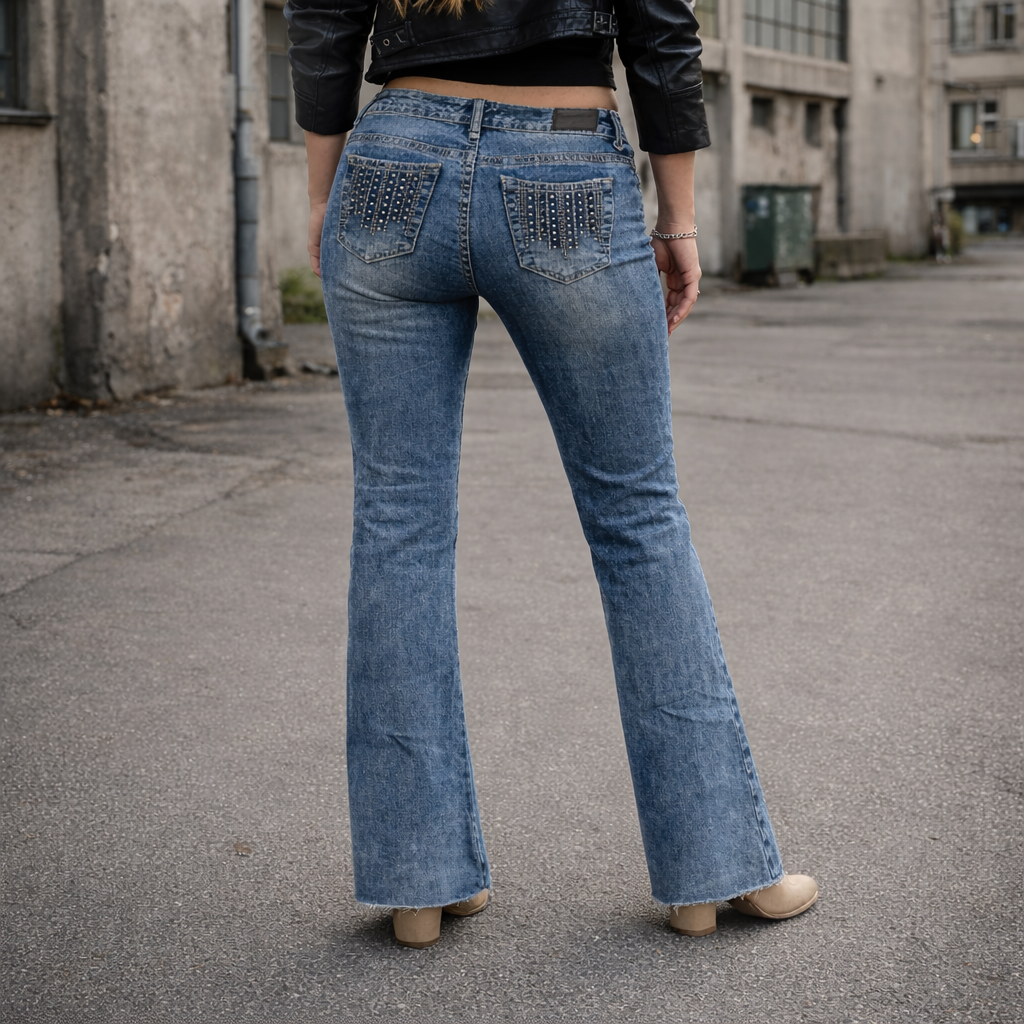 Vintage Bootcut Jeans (M)