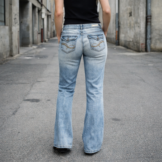Vintage Bootcut Jeans (XS)