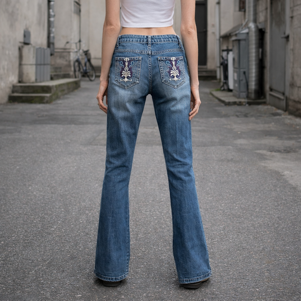 Vintage Bootcut Jeans (XS)