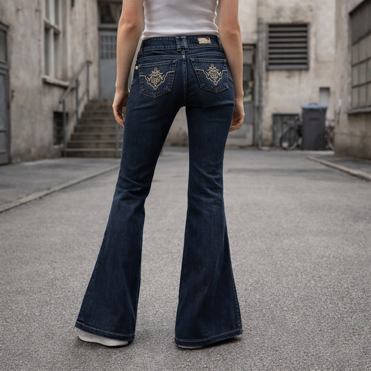 Vintage Bootcut Jeans (XS)