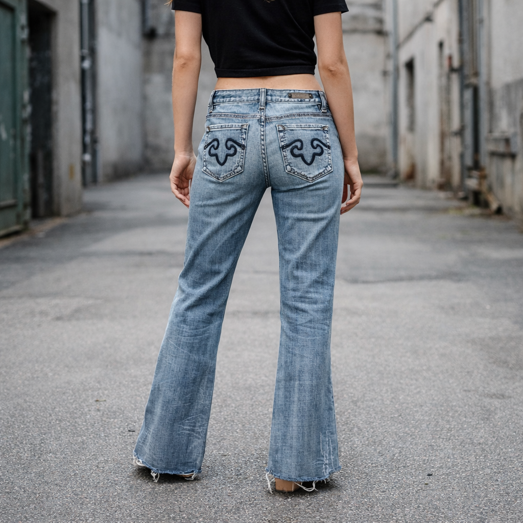 Vintage Bootcut Jeans (XS)
