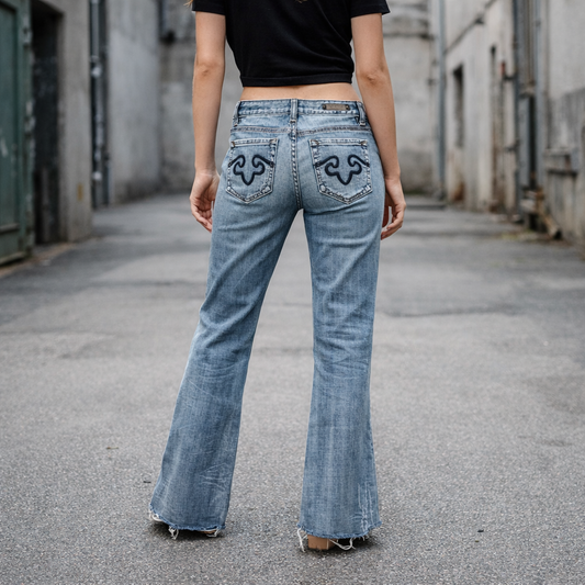 Vintage Bootcut Jeans (XS)