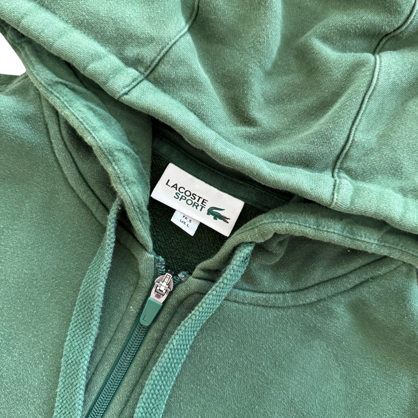 Lacoste Zip Hoodie (L)